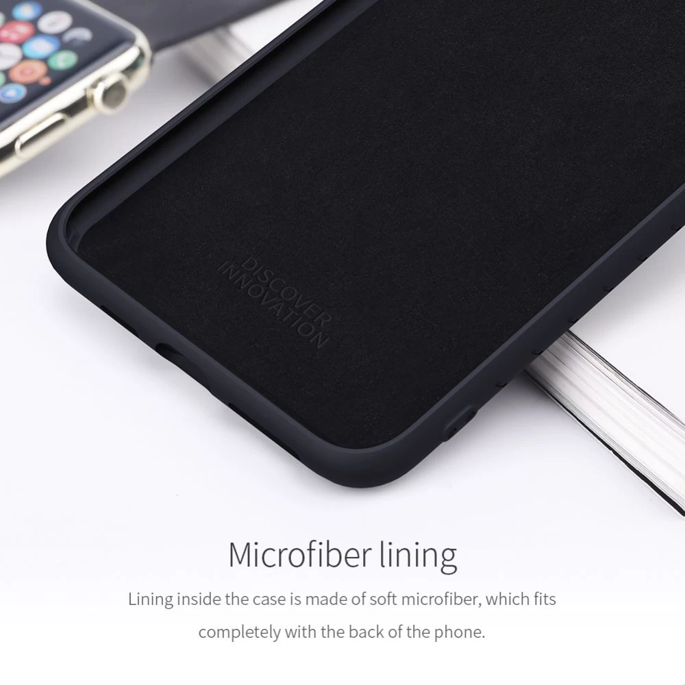 Apple iPhone 11 Pro Max vāciņš melns Nillkin Rubber Wrapped