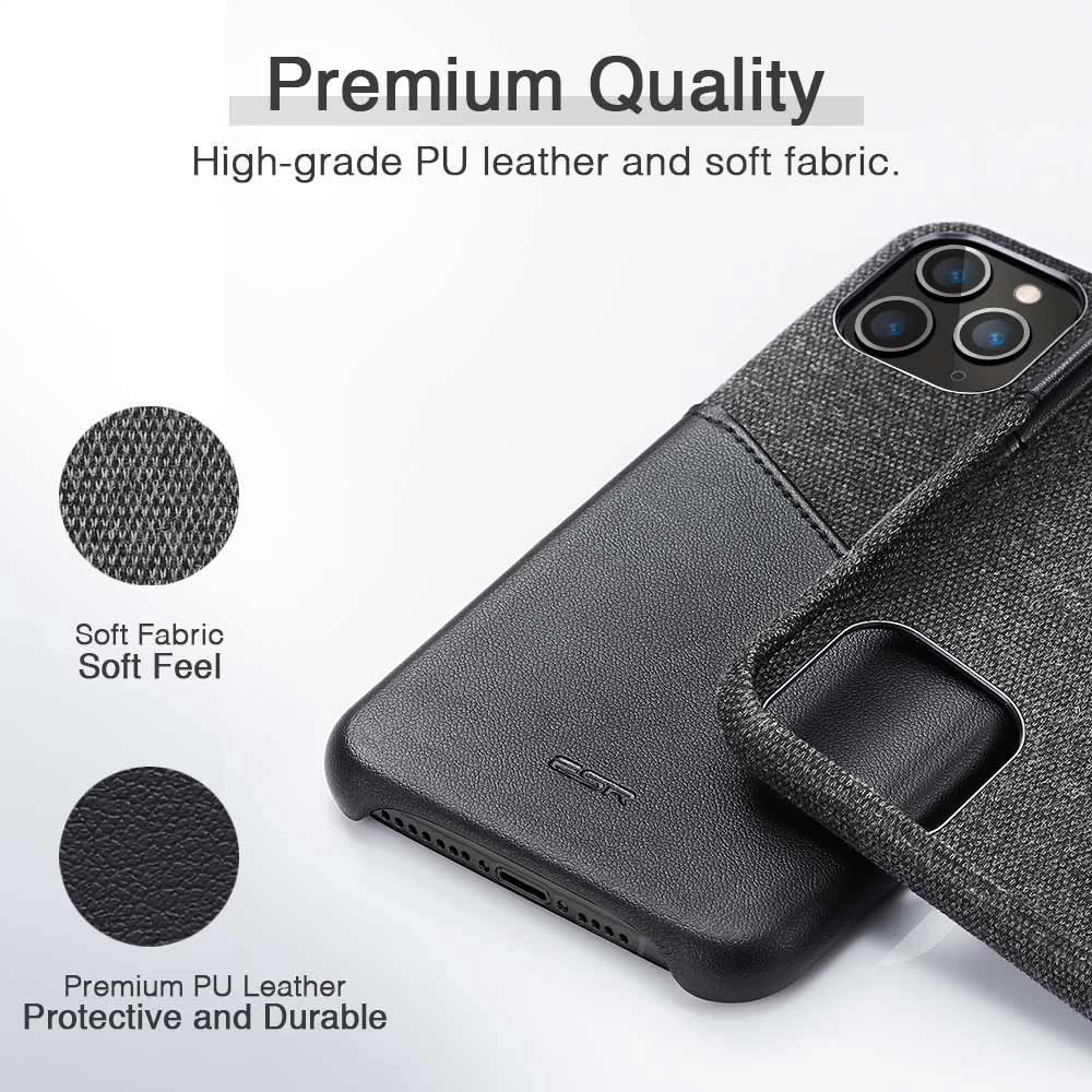 Apple iPhone 11 Pro Max vāciņš melns ESR Metro Wallet
