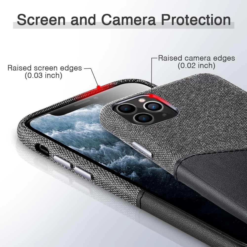 Apple iPhone 11 Pro Max vāciņš melns ESR Metro Wallet
