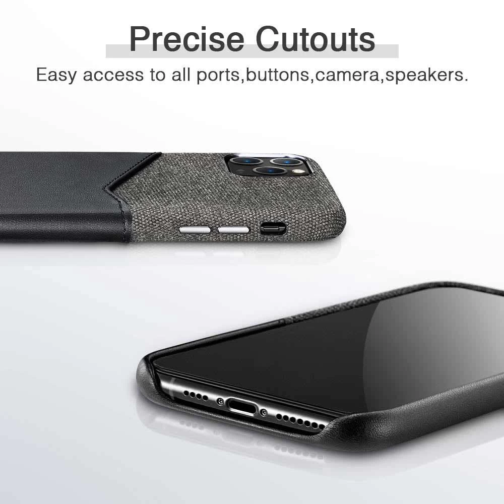 Apple iPhone 11 Pro Max vāciņš melns ESR Metro Wallet