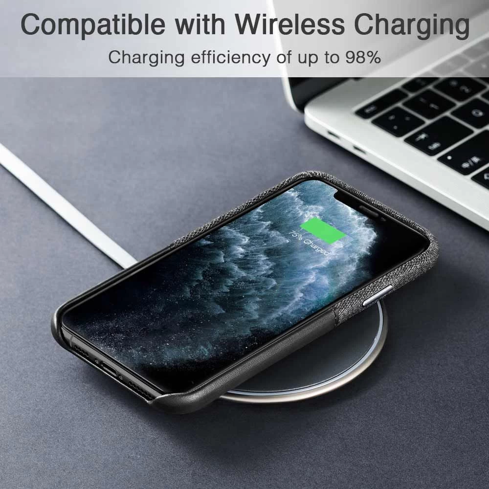 Apple iPhone 11 Pro Max vāciņš melns ESR Metro Wallet