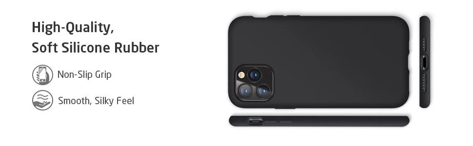 Apple iPhone 11 Pro Max vāciņš melns ESR Yippee Color