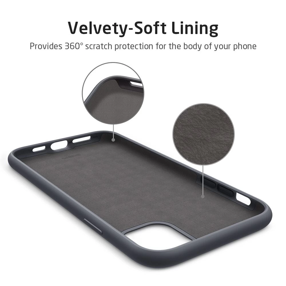 Apple iPhone 11 Pro Max vāciņš pelēks ESR Yippee Color
