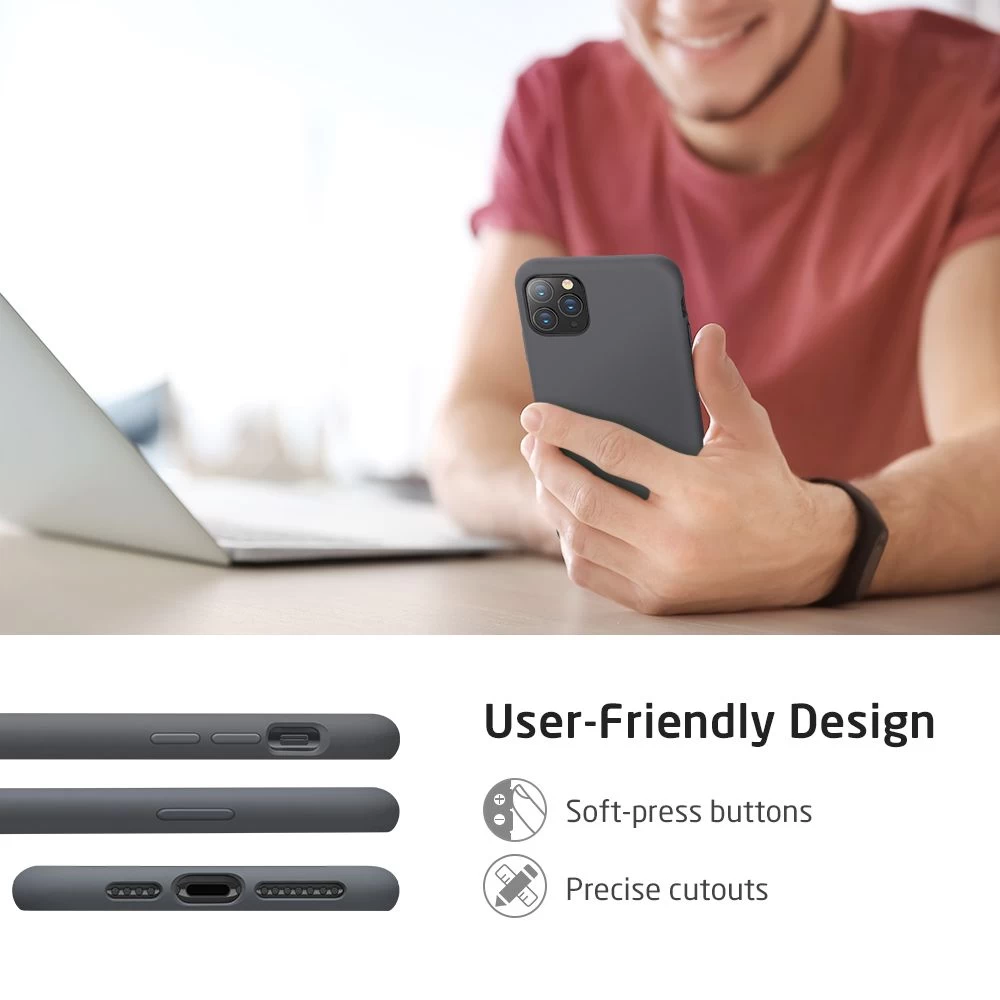 Apple iPhone 11 Pro Max vāciņš pelēks ESR Yippee Color