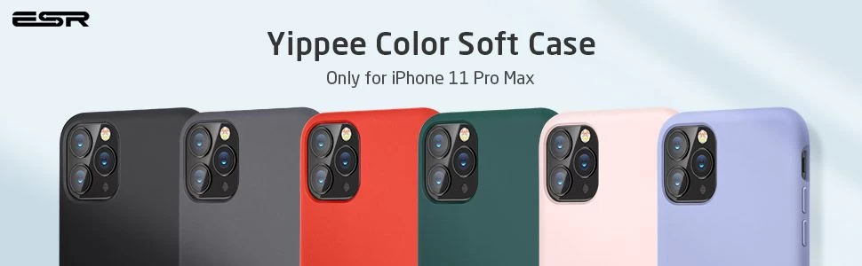 Apple iPhone 11 Pro Max vāciņš pelēks ESR Yippee Color