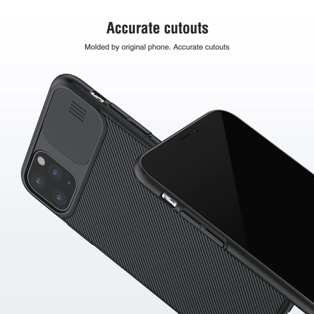Apple iPhone 11 Pro Max vāciņš rozā Nillkin CamShield