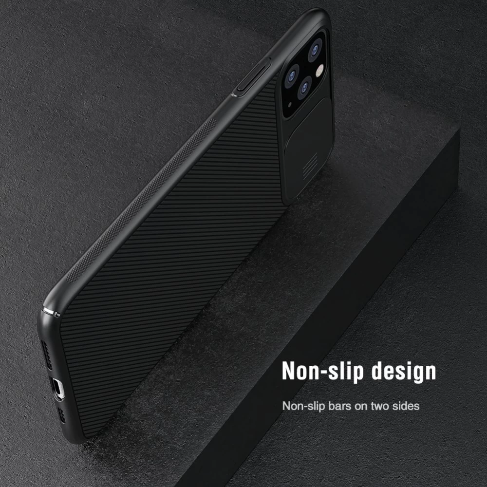 Apple iPhone 11 Pro Max vāciņš rozā Nillkin CamShield