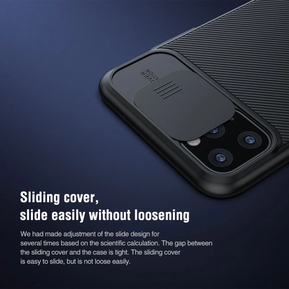 Apple iPhone 11 Pro Max vāciņš rozā Nillkin CamShield