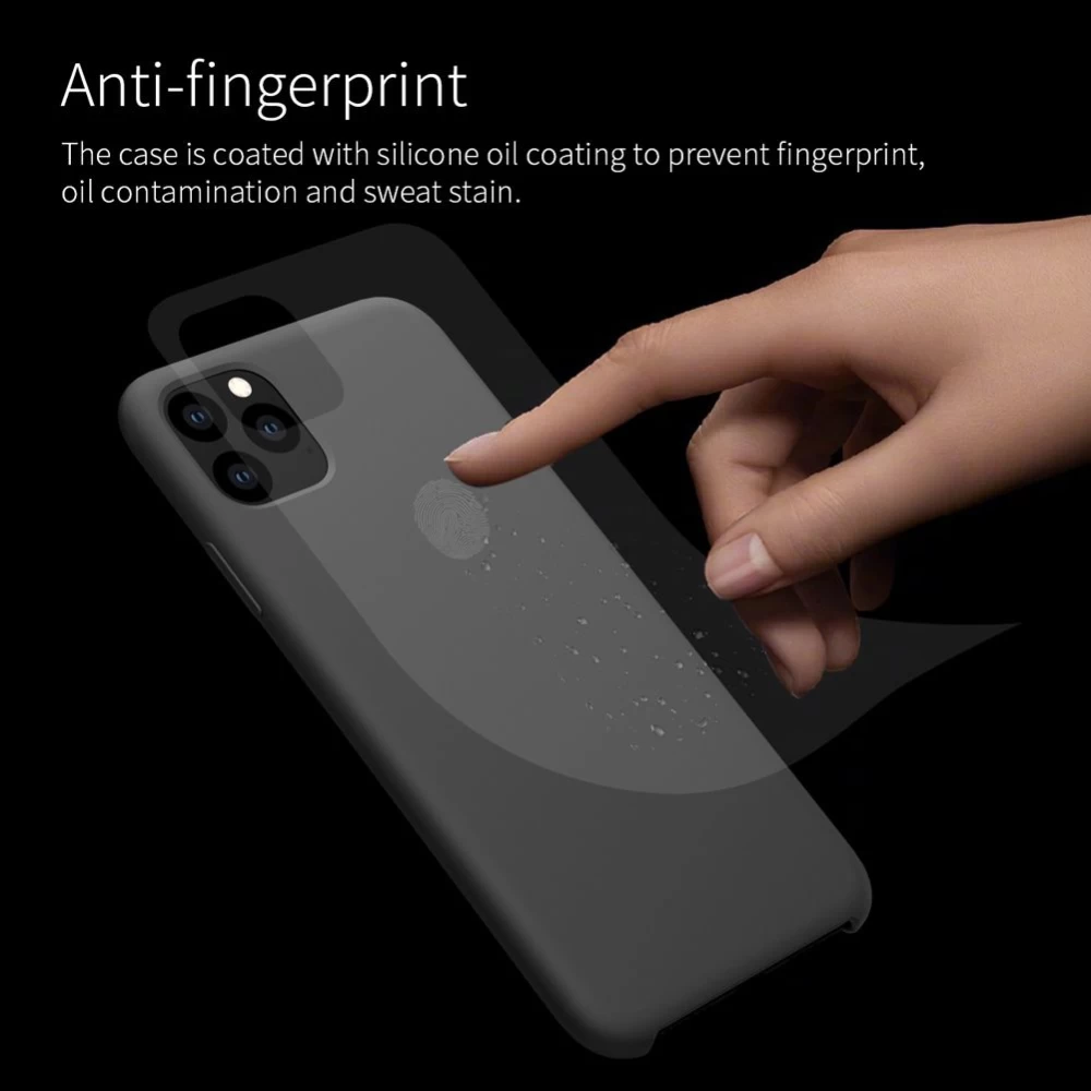 Apple iPhone 11 Pro Max vāciņš sarkans Nillkin Flex Pure