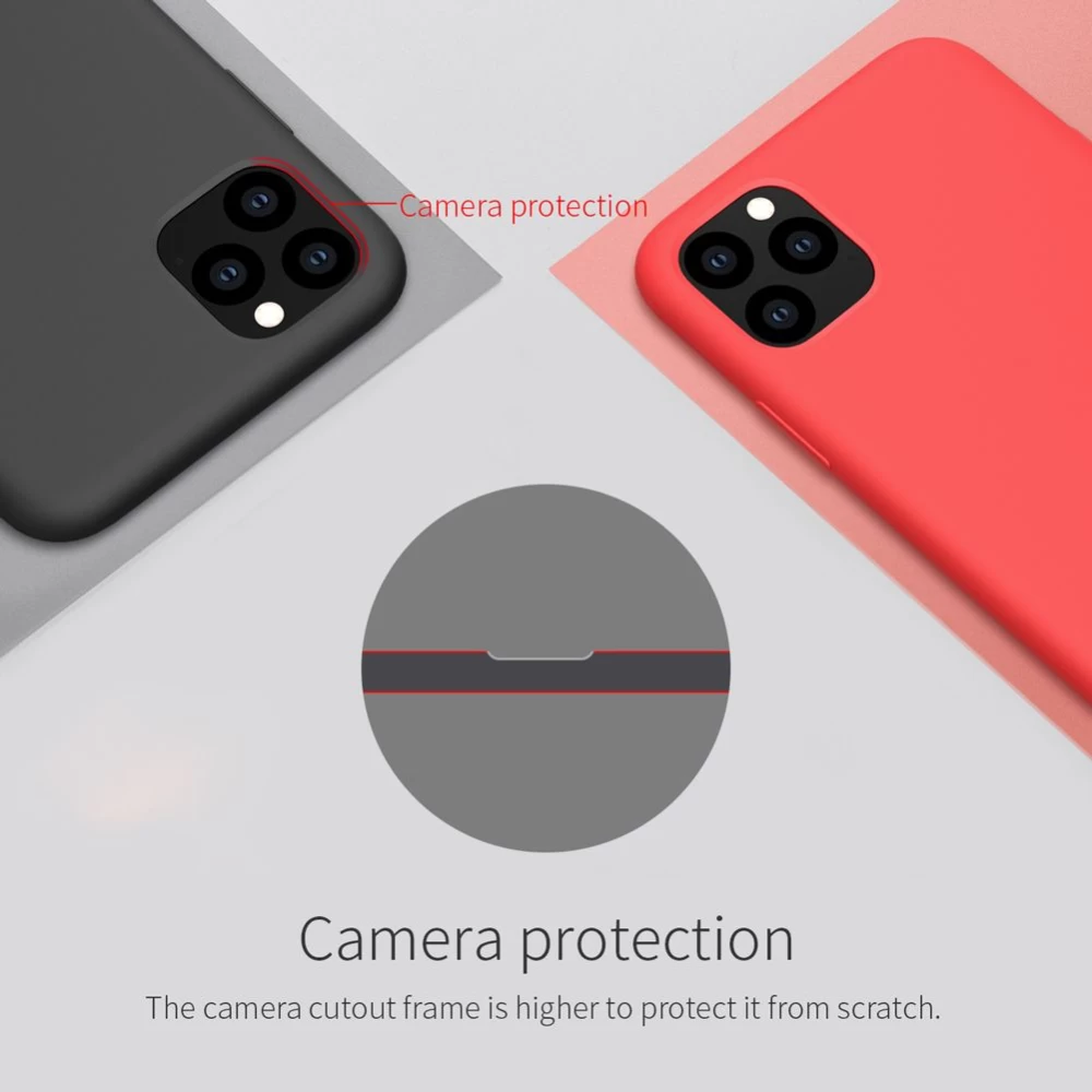 Apple iPhone 11 Pro Max vāciņš sarkans Nillkin Flex Pure