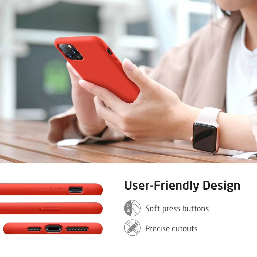 Apple iPhone 11 Pro Max vāciņš sarkans ESR Yippee Color