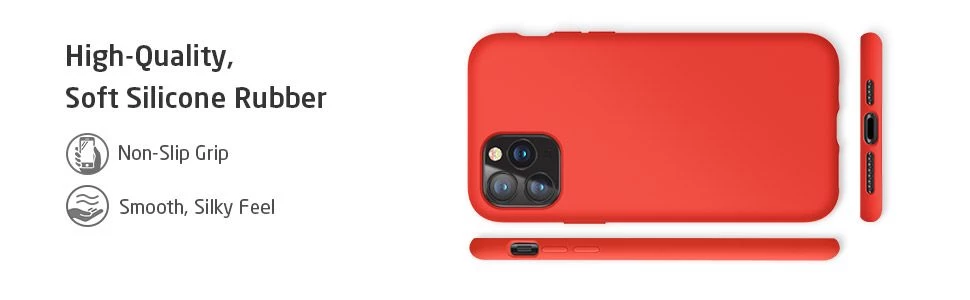 Apple iPhone 11 Pro Max vāciņš sarkans ESR Yippee Color