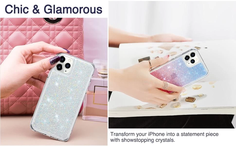 Apple iPhone 11 Pro Max vāciņš sudraba ESR Glamour
