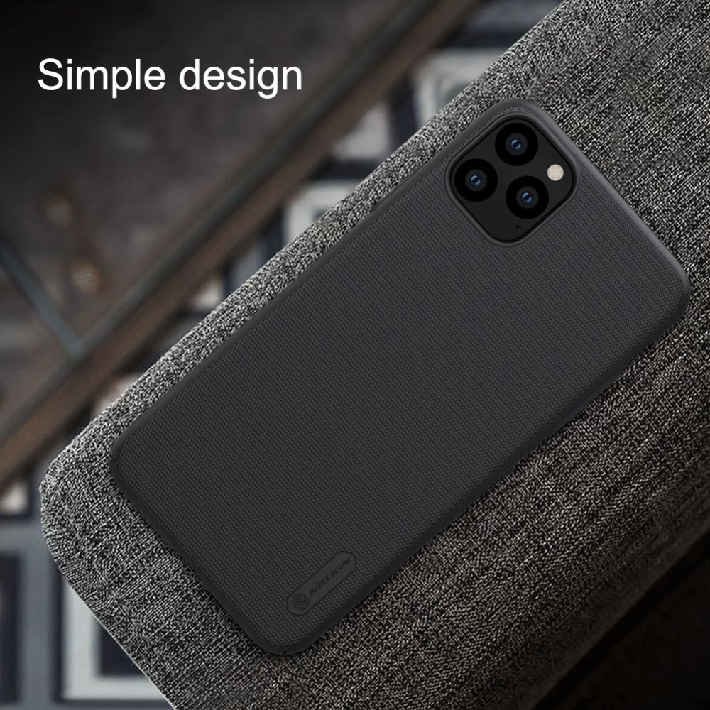 Apple iPhone 11 Pro Max vāciņš zils Nillkin Super Frosted Shield