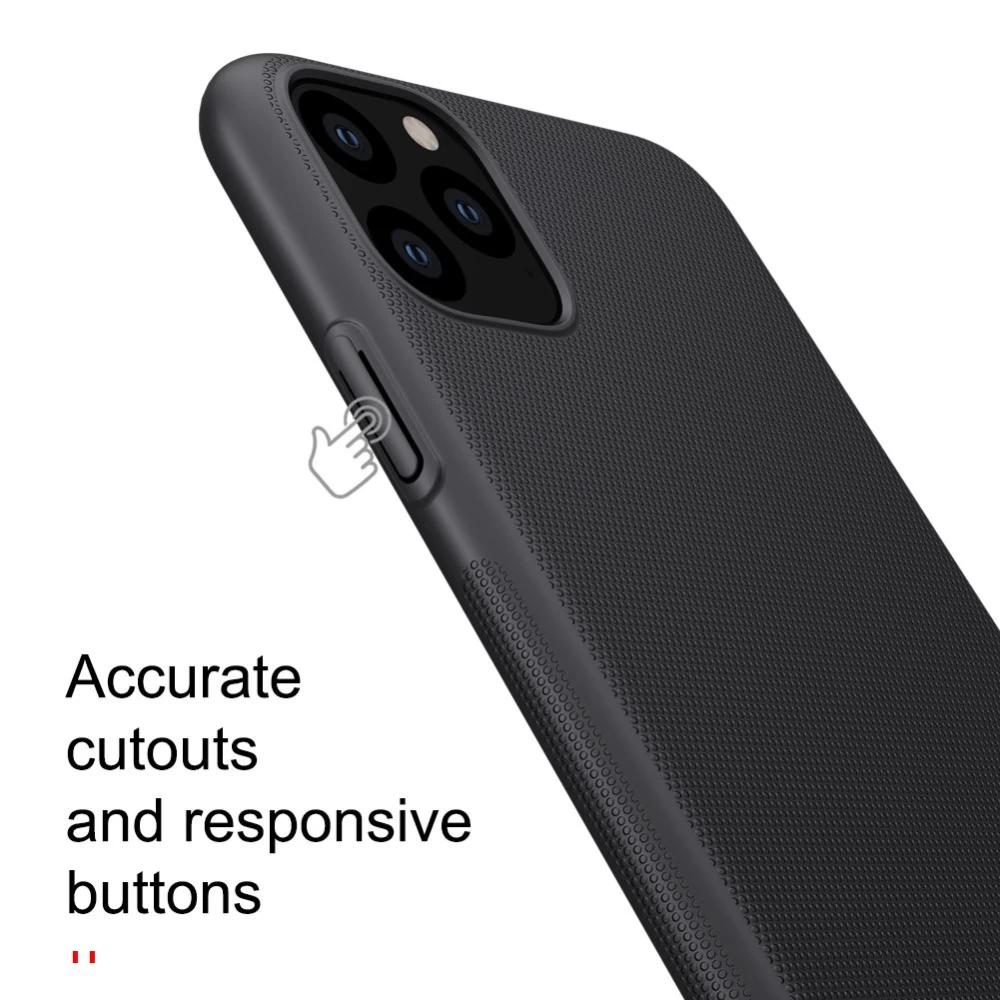 Apple iPhone 11 Pro Max vāciņš zils Nillkin Super Frosted Shield