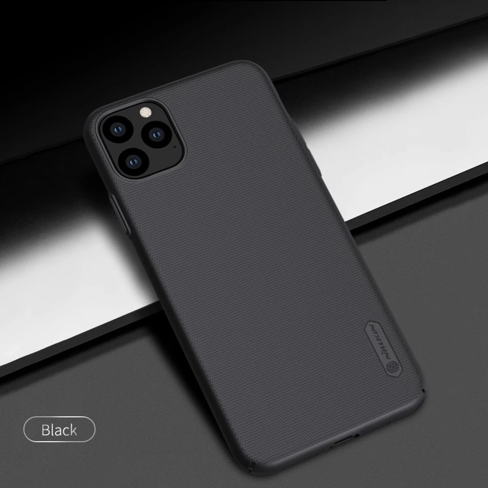 Apple iPhone 11 Pro Max vāciņš zils Nillkin Super Frosted Shield