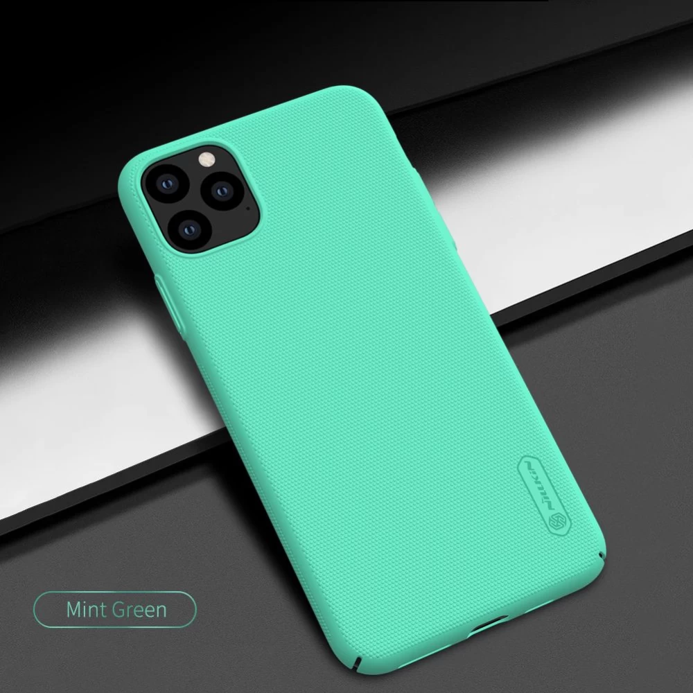 Apple iPhone 11 Pro Max vāciņš zils Nillkin Super Frosted Shield