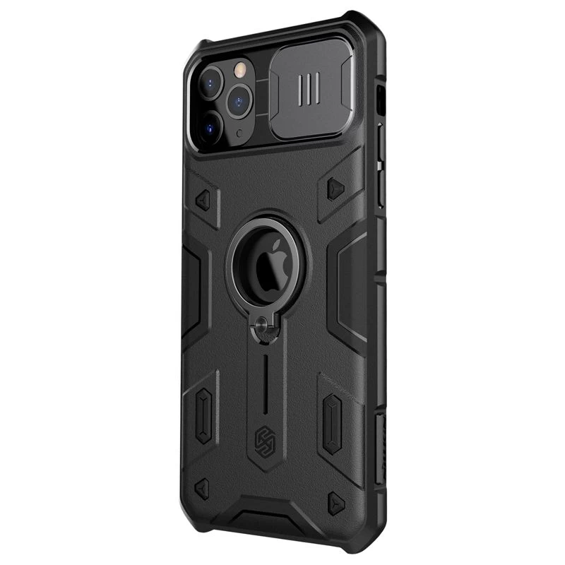 Apple iPhone 11 Pro Max vāciņš melns Nillkin CamShield Armor