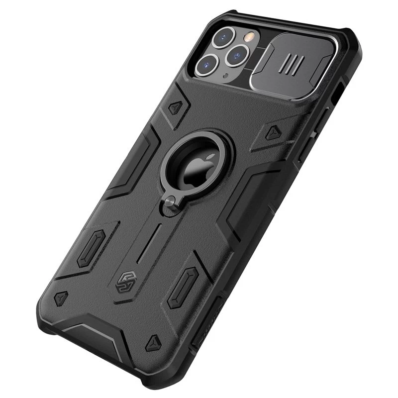 Apple iPhone 11 Pro Max vāciņš melns Nillkin CamShield Armor