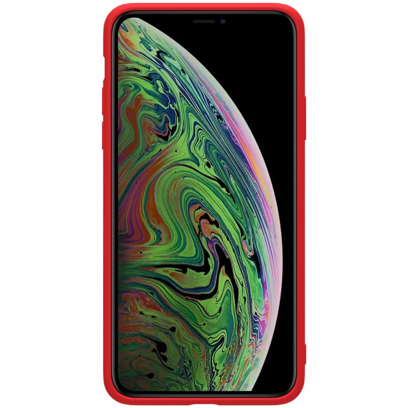 Apple iPhone 11 Pro Max vāciņš sarkans Nillkin Rubber Wrapped