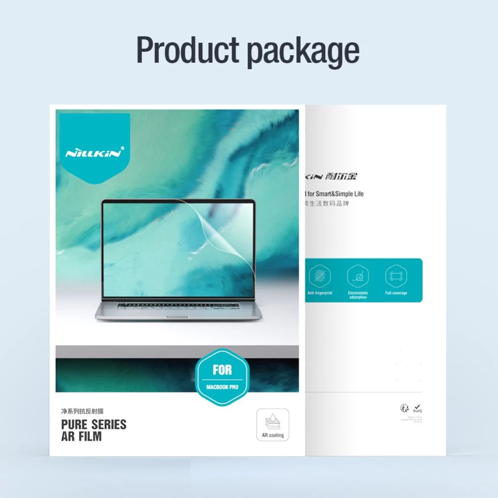Apple MacBook skal, fodral  NILLKIN PURE SERIES AR FILM Pro 16 (2021)