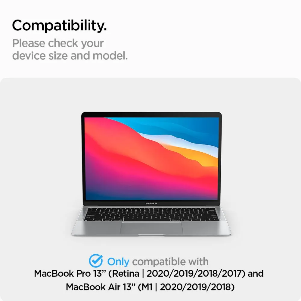 Apple MacBook Datora aizsargstikls  SPIGEN SAFE VIEW PRIVACY Macbook Air 13 M2 / M3 M4 (2023-2025)