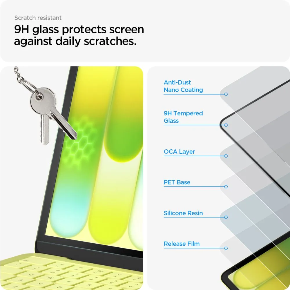Apple MacBook Datora aizsargstikls  SPIGEN GLAS.TR SLIM FC MACBOOK NEO 13 2026