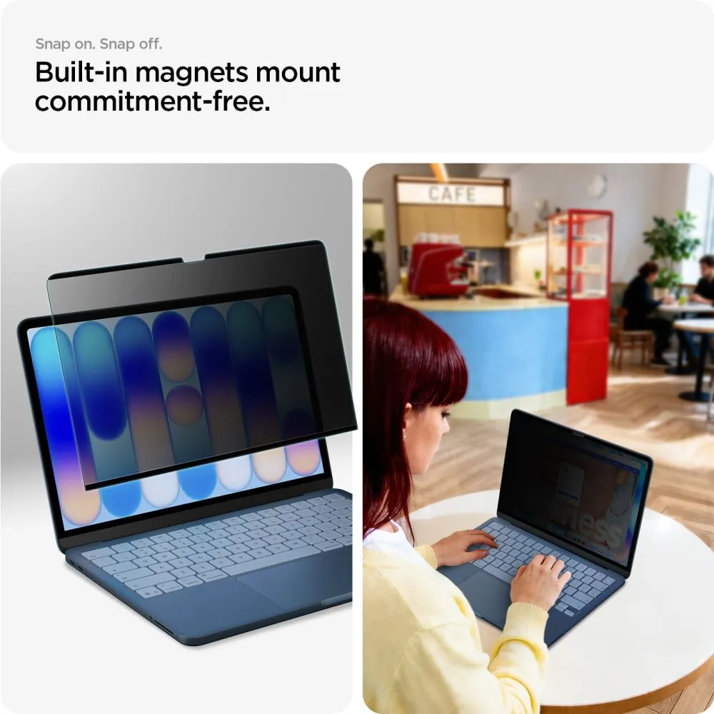 Apple MacBook Datora aizsargstikls  SPIGEN SAFE VIEW PRIVACY MACBOOK NEO 13 2026