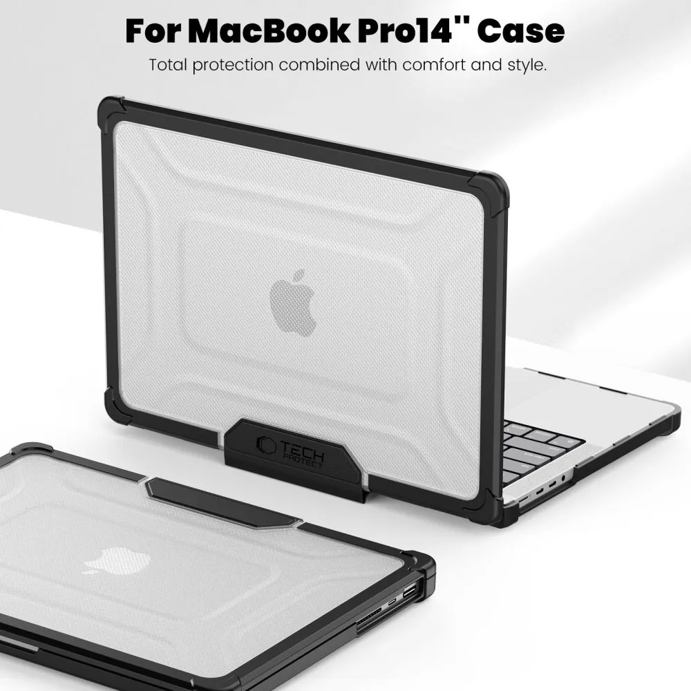 Apple MacBook datora maciņš  TECH-PROTECT SMARTSHELL PRO Pro 14 M1 / M2 M3 M4 M5 (2021-2025)