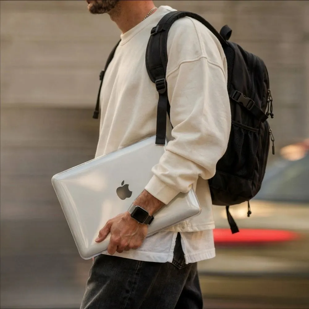 Apple MacBook datora maciņš caurspīdīgs TECH-PROTECT SOFTSHELL MACBOOK NEO 13 2026