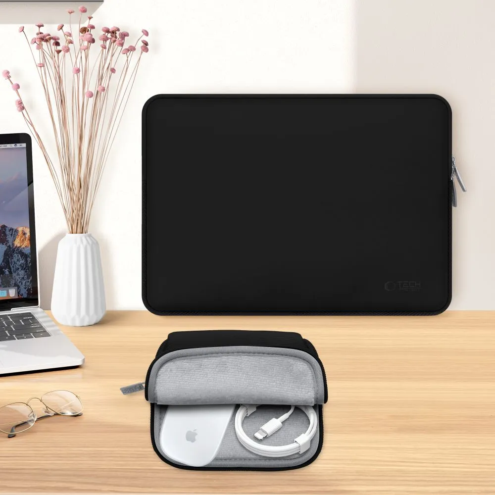 Apple MacBook Laptopfodral svart TECH-PROTECT NEOSLIM LAPTOP 13-14