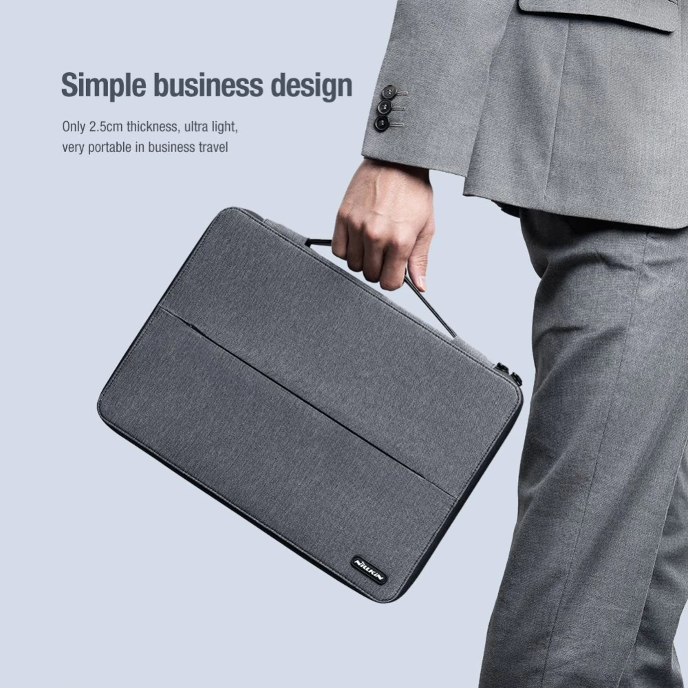 Apple MacBook Laptopfodral svart Nillkin MultiFunctional Laptop Sleeve 16