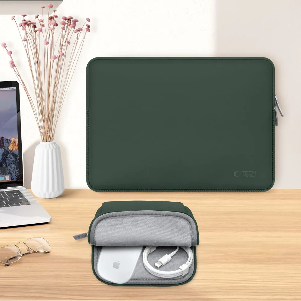 Apple MacBook Datora maciņš zaļš TECH-PROTECT NEOSLIM LAPTOP 13-14
