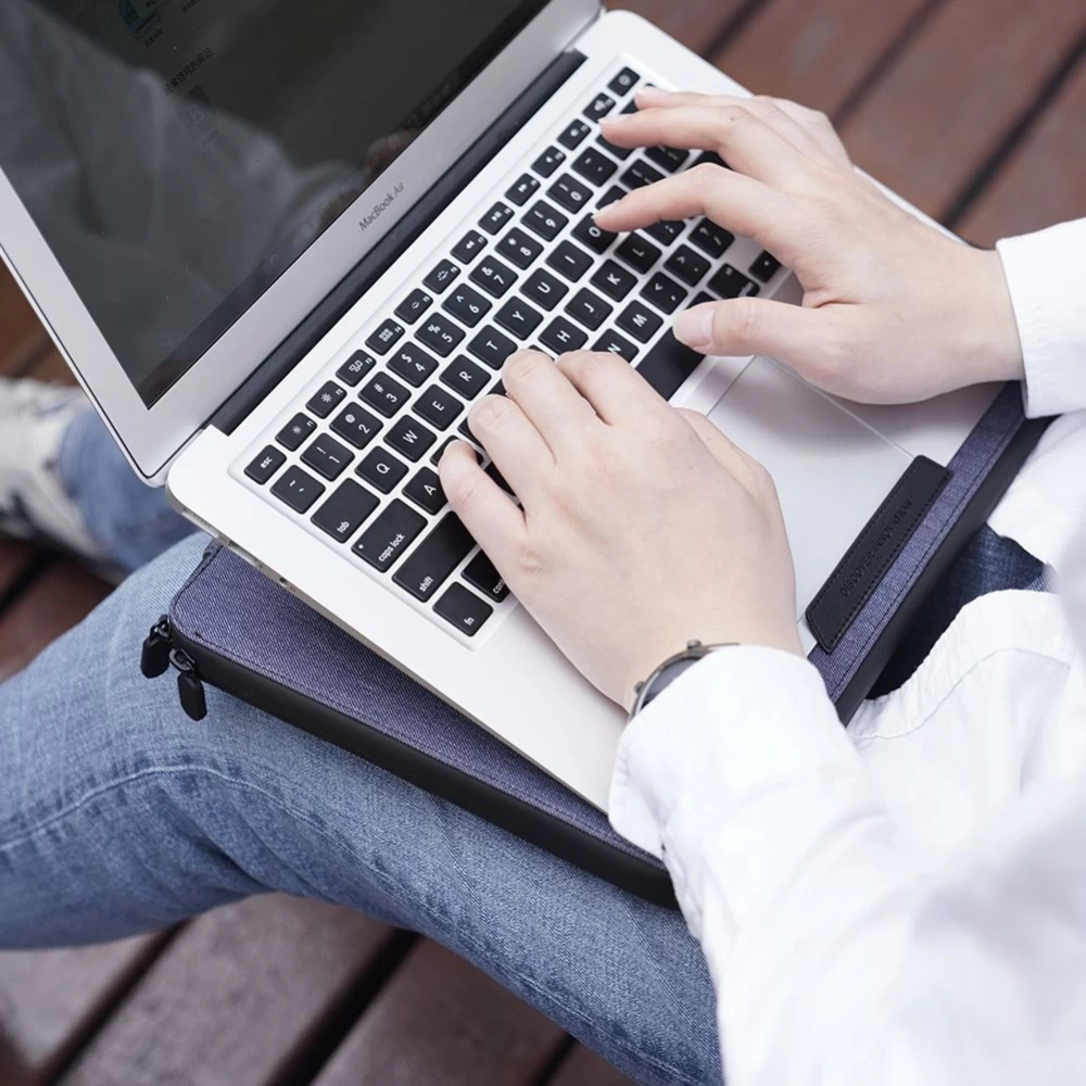 Apple MacBook Datora maciņš zils Nillkin MultiFunctional Laptop Sleeve 16