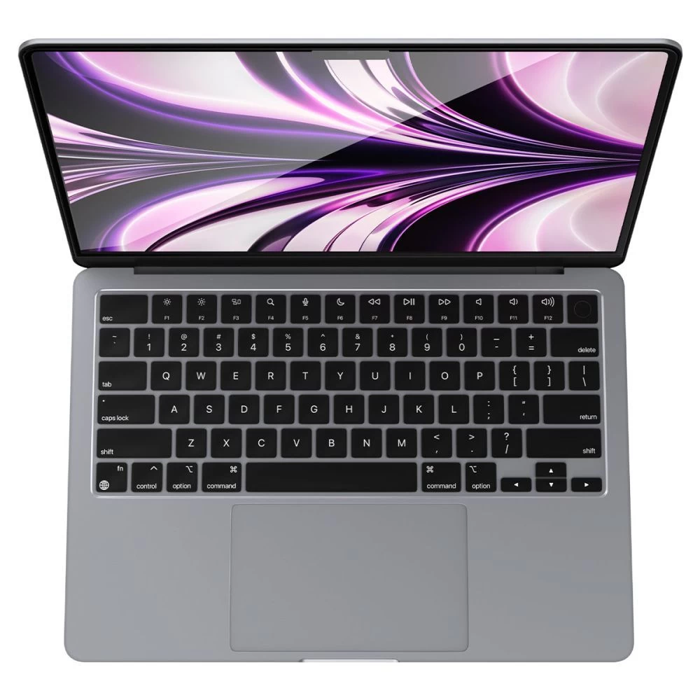 Apple MacBook skal, fodral  SPIGEN GLASS FC Macbook Air 13 (2022)