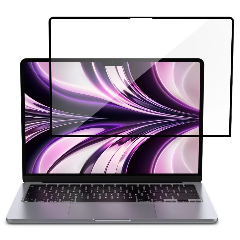 Apple MacBook skal, fodral  SPIGEN GLASS FC Macbook Air 13 (2022)