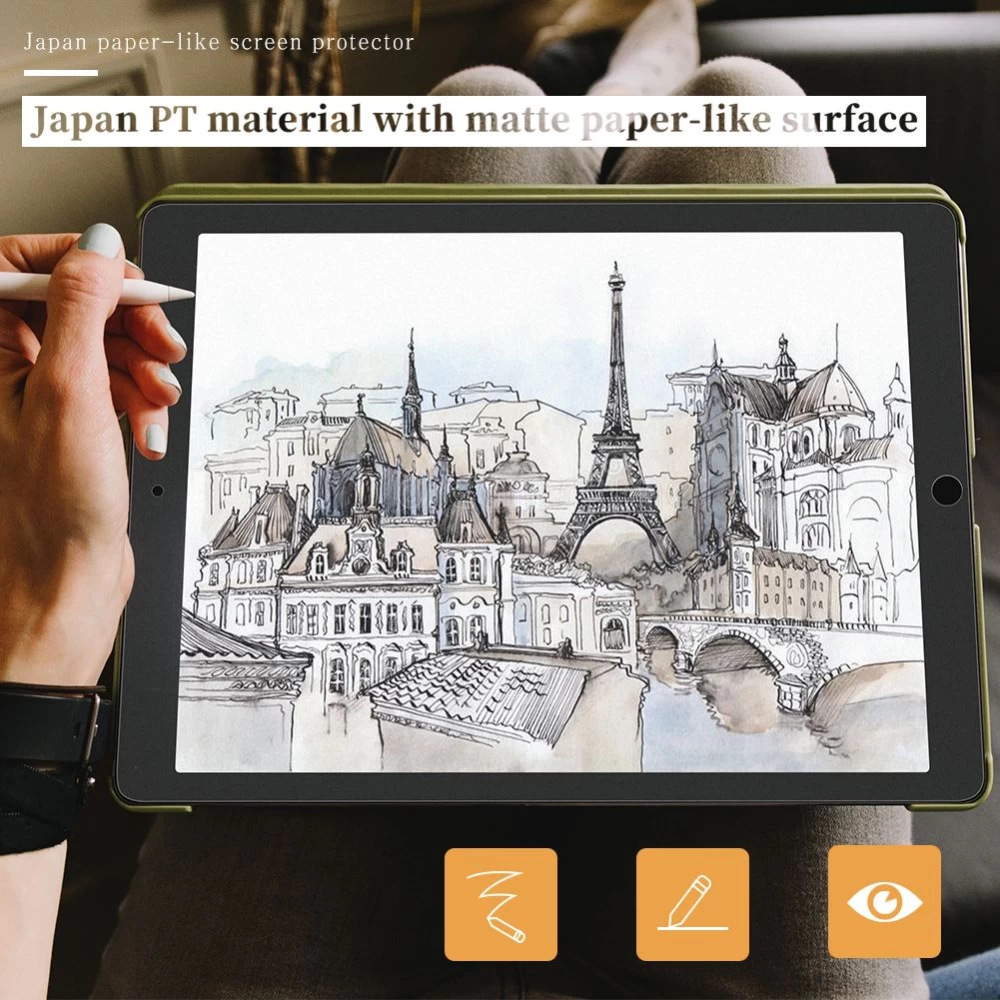 Apple iPad 9.7 (2017/2018) tablet skärmskydd  Nillkin AG Paper-Like Screen Protector