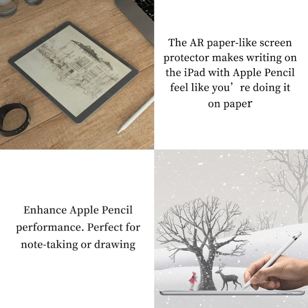 Apple iPad 9.7 (2017/2018) tablet skärmskydd  Nillkin AG Paper-Like Screen Protector