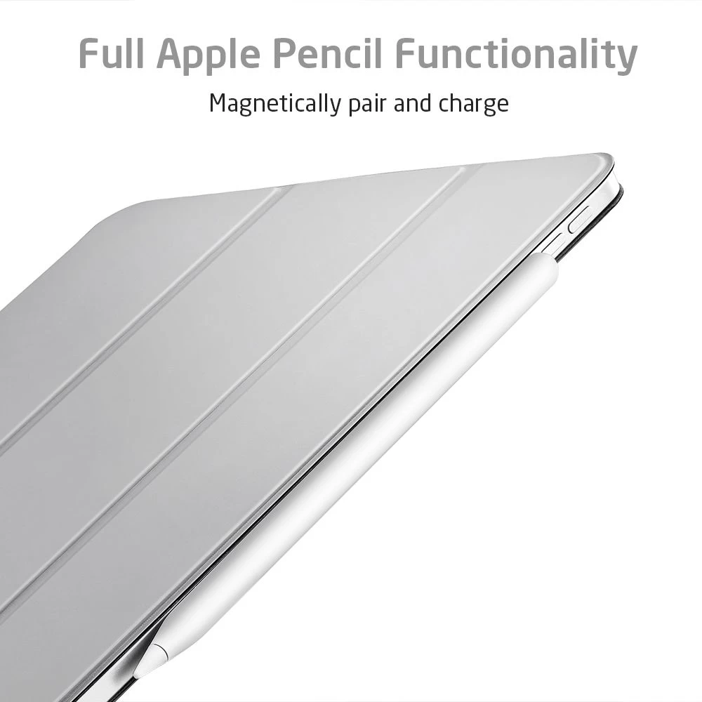 Apple iPad Pro 11 (2018) tablet case silver ESR Yippee Color Magnetic