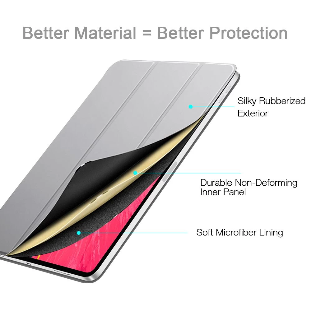 Apple iPad Pro 11 (2018) tablet case silver ESR Yippee Color Magnetic