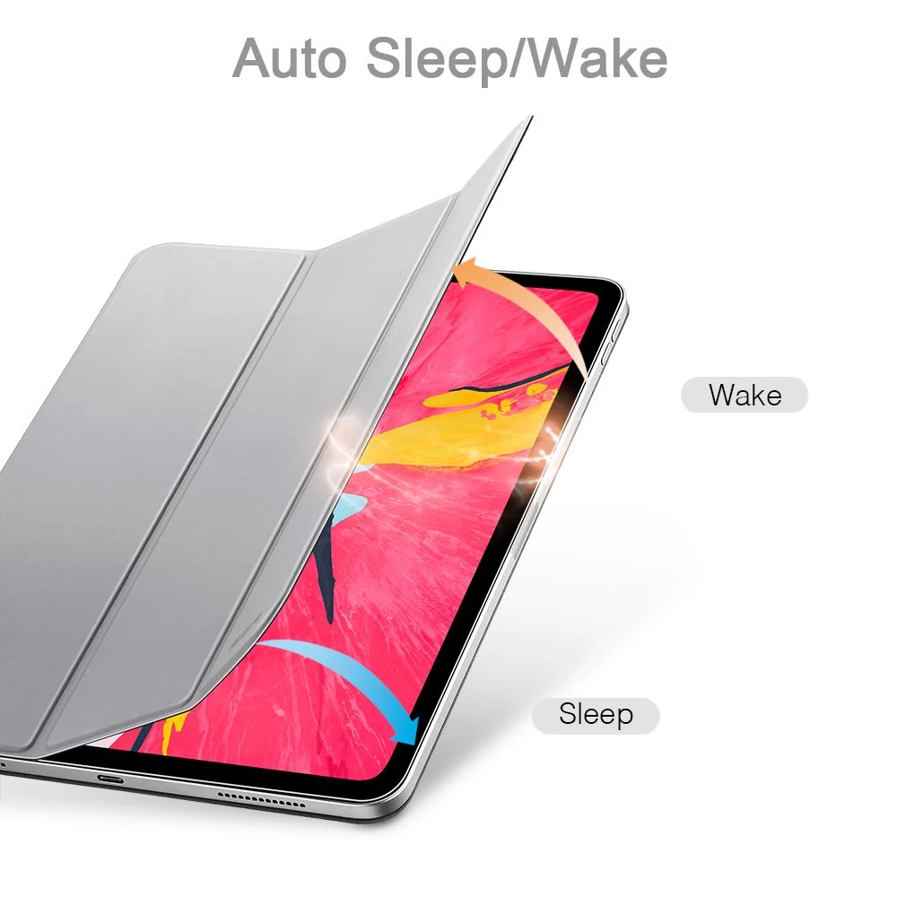 Apple iPad Pro 11 (2018) tablet case silver ESR Yippee Color Magnetic