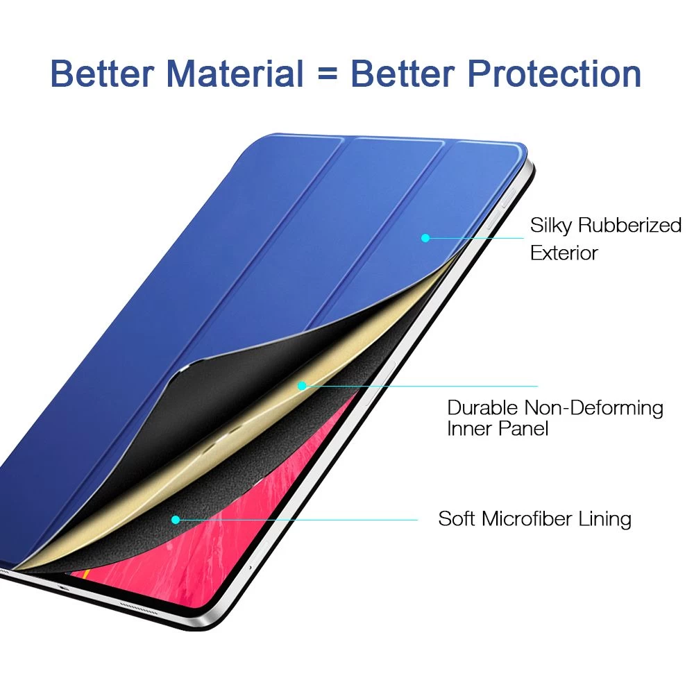 Apple iPad Pro 11 (2018) tablet skal, fodral blå ESR Yippee Color Magnetic 