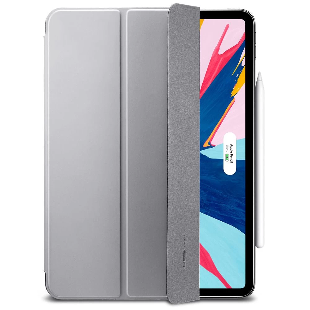 Apple iPad Pro 11 (2018) tablet case silver ESR Yippee Color Magnetic