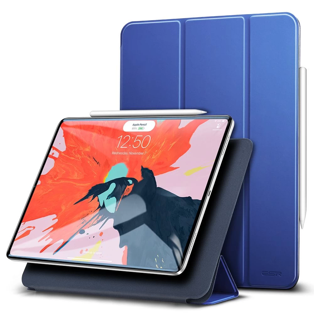 Apple iPad Pro 11 (2018) tablet skal, fodral blå ESR Yippee Color Magnetic