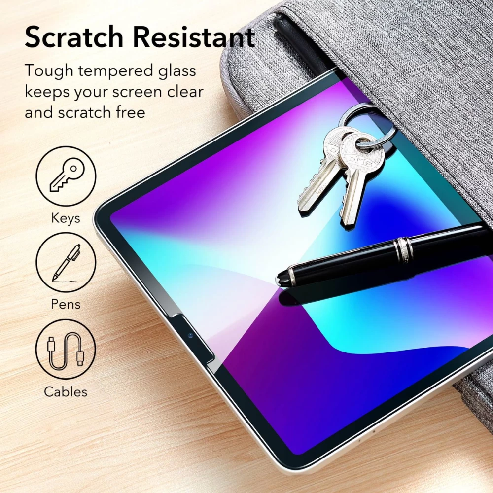 Apple iPad Pro 12.9 (2018) aizsargstikls  ESR TEMPERED GLASS (2-pack)