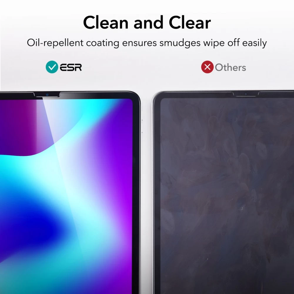 Apple iPad Pro 12.9 (2018) aizsargstikls  ESR TEMPERED GLASS (2-pack)