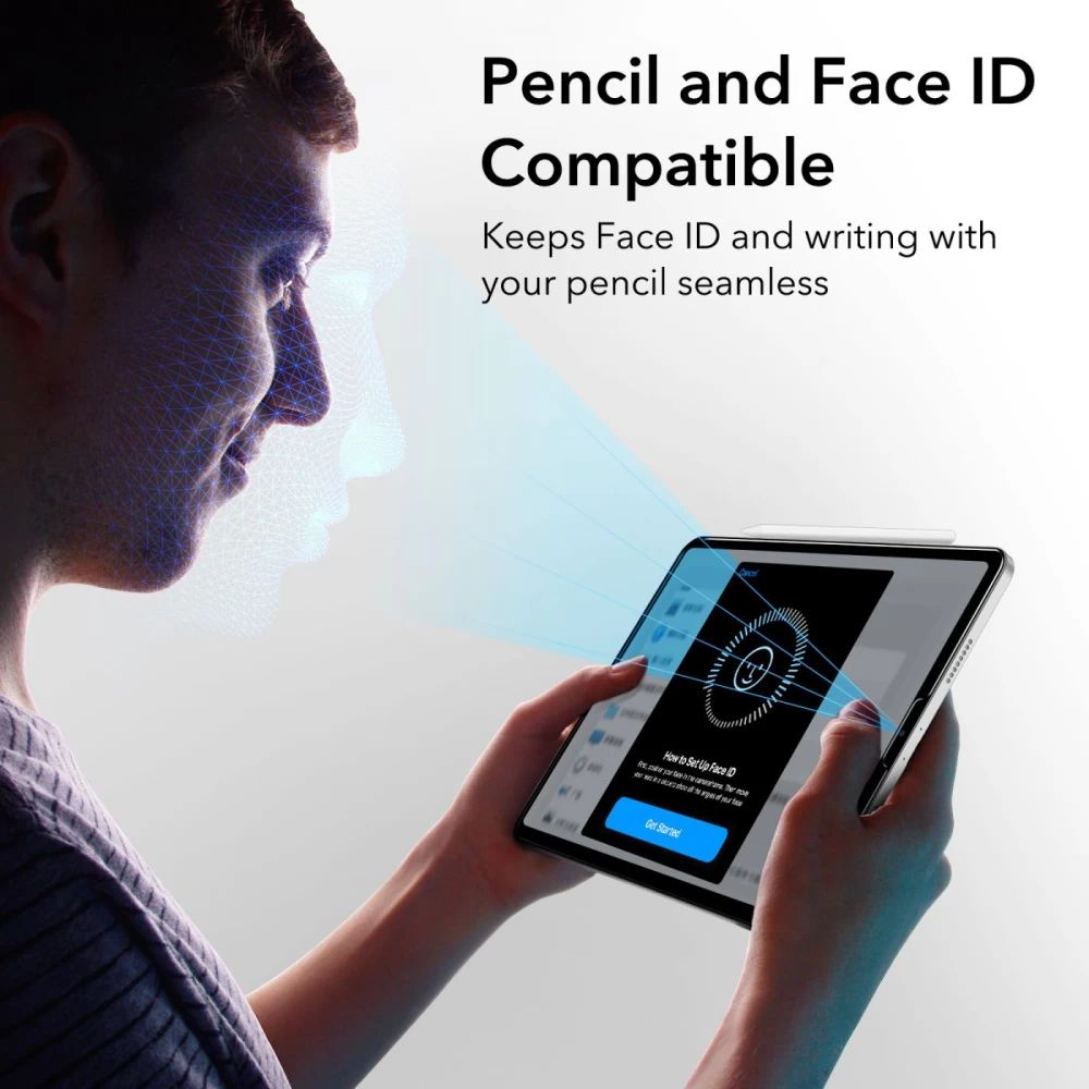 Apple iPad Pro 12.9 (2018) aizsargstikls  ESR TEMPERED GLASS (2-pack)