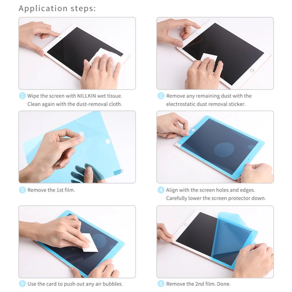 Apple iPad Pro 12.9 (2018) aizsargstikls  Nillkin AG Paper-Like Screen Protector