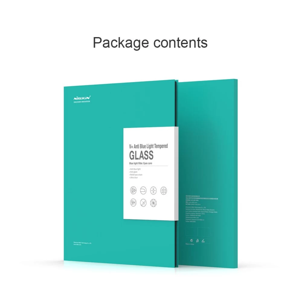 Apple iPad Pro 12.9 (2018) aizsargstikls  Nillkin V+ Anti Blue Light Tempered Glass