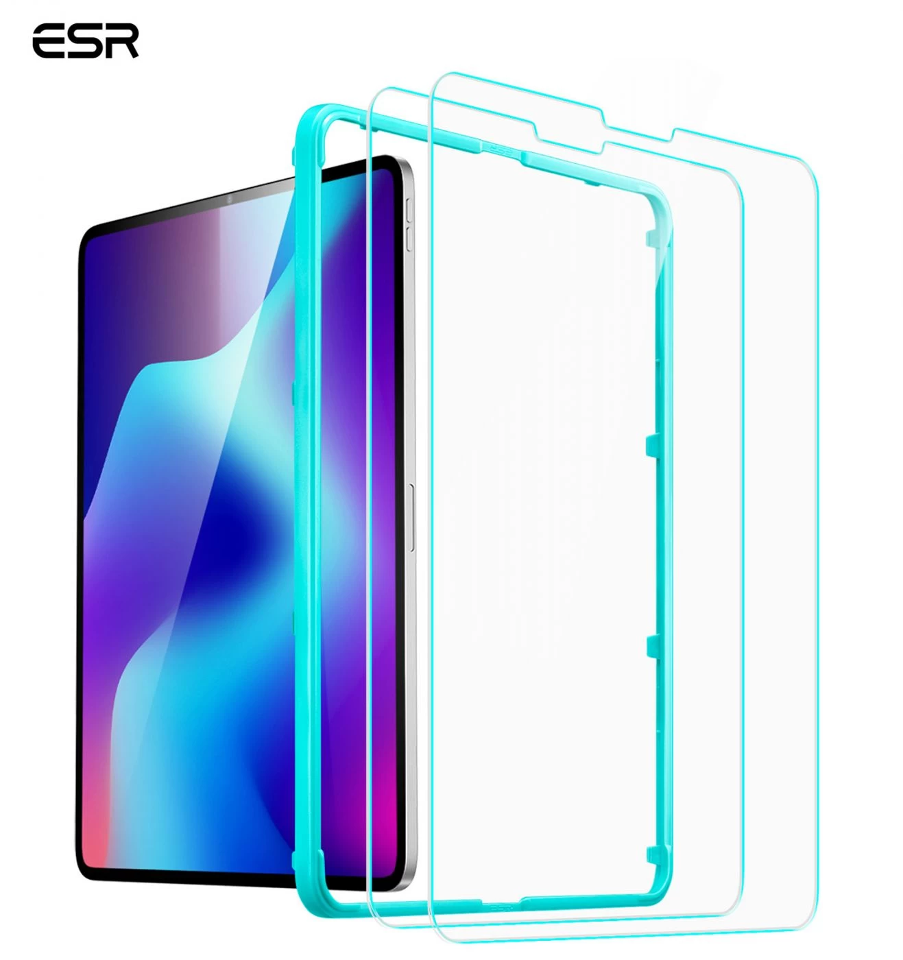 Apple iPad Pro 12.9 (2018) aizsargstikls  ESR TEMPERED GLASS (2-pack)